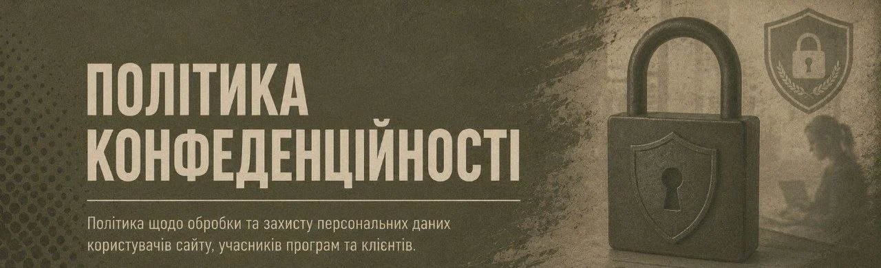 Політика конфеденційності